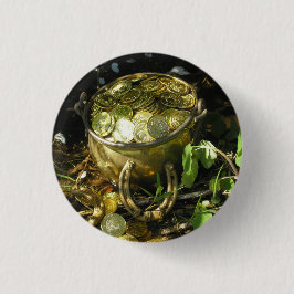 レプレショーーンの金ゴールドポット!ボタン 缶バッジ