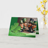 レプレチャウンサンパトリックの日文字HGCO2 カード (黄色い花)