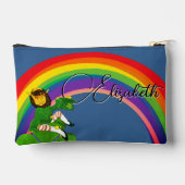 レプレチャンレインボープリントカットソーバッグ アクセサリーポーチ (裏面)