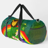 レプレチャンレインボープリントカットソーバッグ ダッフルバッグ (右コーナー)