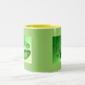 レプレチョンにキスされる ツートーンマグカップ (中央)