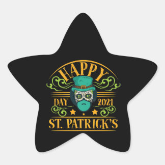 レプレチョーンシュガースカルSt patricks dayギフト 星シール