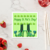 レプレチョーンシューズセントパトリックの日 スタンダードカクテルナプキン (インサイチュ)