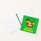 レプレパーソナライズされたチョーンKid Sketchbookノートブック ノートブック (内部)