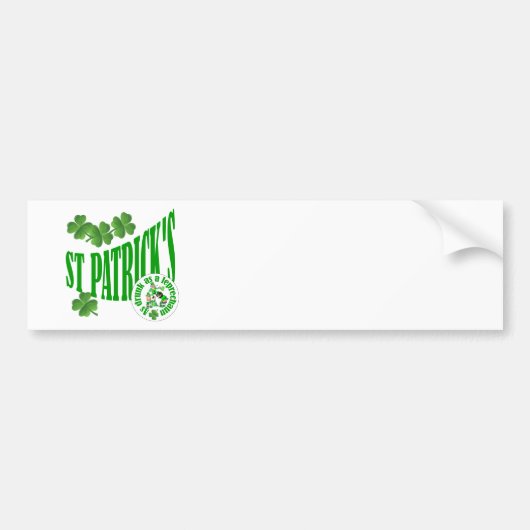 レプレヒョン飲として バンパーステッカー (正面)