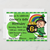 レプレ信じチャウンスの誕生日パーティーの招待 招待状 (正面)