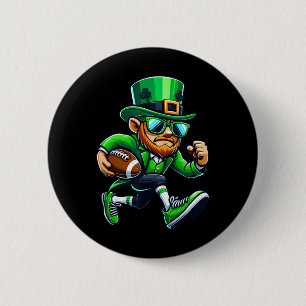 レプレ遊チョーンのサッカーSt patricks dayスポーツ 缶バッジ