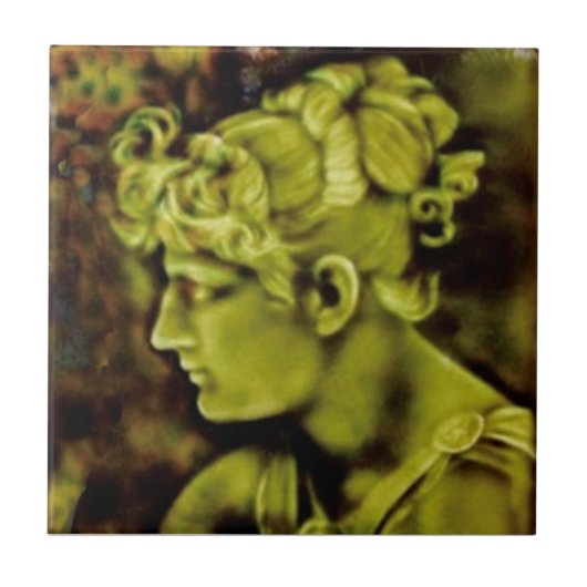 レプロアイザックブルームアメリカンパルテニアポートレート タイル (正面)