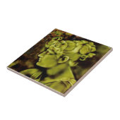 レプロアイザックブルームアメリカンパルテニアポートレート タイル (側面)