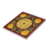 レプロアンティークフェイクレリーフ、 浮き彫りチューダーバラマジョリカ タイル (側面)