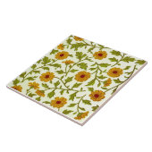 レプロアンティークミントン中国全体の花柄 タイル (側面)