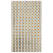 レプロイエロ伝統的ーチューリップデルフトタイル テーブルクロス (正面)