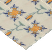 レプロイエロ伝統的ーチューリップデルフトタイル テーブルクロス (アングル)