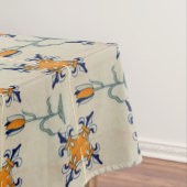 レプロイエロ伝統的ーチューリップデルフトタイル テーブルクロス (インサイチュ)