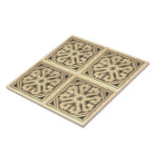 レプロスペインのフローラルパターフェイクンレリーフ、 浮き彫りTil タイル (側面)