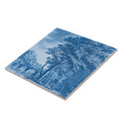 レプロデルフトアムステルダム通りシーン タイル (側面)