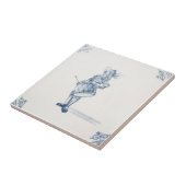 レプロポルトガルドラマー青アズレジョスタイル タイル (側面)