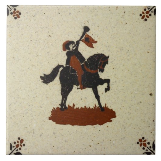 レプロヴィンテージオランダデルフトタイル タイル (正面)