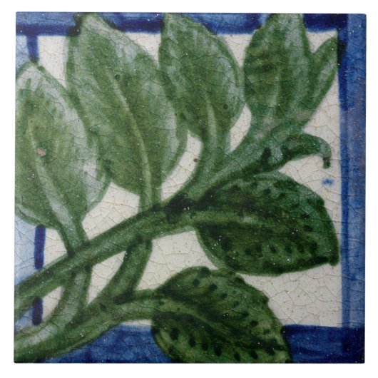 レプロヴィンテージバラトレリスフローラデモーガンタイル タイル (正面)