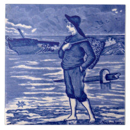 レプロ11月ウェッジウッドブルーカレンダー月 タイル