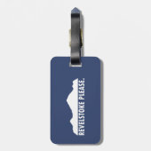 レベストークお願い ラゲッジタグ (裏面縦)