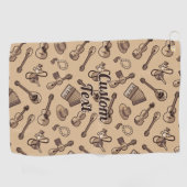 レベチコパタンゴフータオル ゴルフタオル (横)