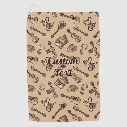 レベチコパタンゴフータオル ゴルフタオル (正面)