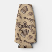 レベチコパターンボトルクール ボトルクーラー (正面)