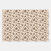 レベチコ模様ラッピング紙シート ラッピングペーパーシート (正面3)