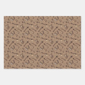 レベチコ模様ラッピング紙シート ラッピングペーパーシート (正面2)