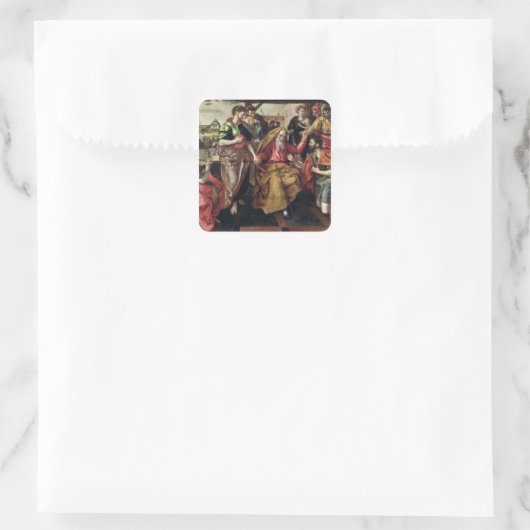 レベッカがアイザック1562年と結婚することができるを頼んでいるEliezer スクエアシール (バッグ)