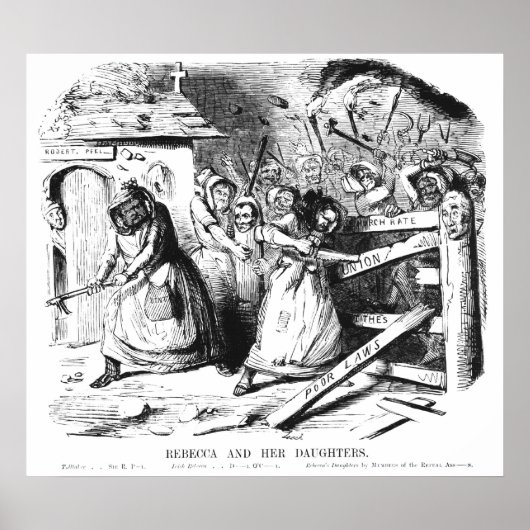 レベッカとその娘たち ポスター (正面)