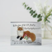 レベッカとエイミーが…「そりの鐘」 ポストカード (スタンド正面)