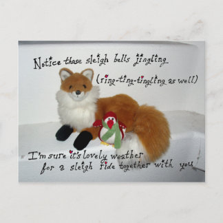 レベッカとエイミーが…「そりの鐘」 ポストカード