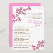 レベッカカスタム2 招待状 (正面/裏面)