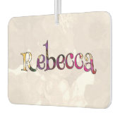 レベッカカラフルおもしろいエアーフレッシュナー:キュウリ – ミント カーエアーフレッシュナー (左)