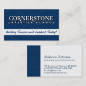 レベッカジョンソンの名刺 名刺 (正面/裏面)