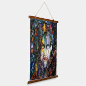 レベッカ・オドネルの「マニフェスト・デスティニー」アート 吊り下げ型タペストリー (傾斜あり)