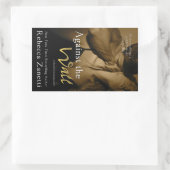 レベッカ・ザネッティの壁に向かって 長方形シール (バッグ)