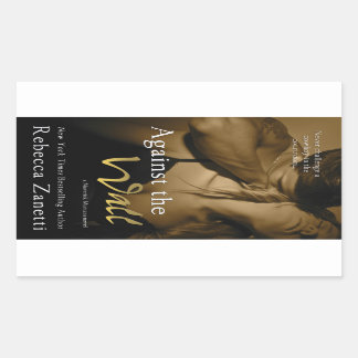 レベッカ・ザネッティの壁に向かって 長方形シール