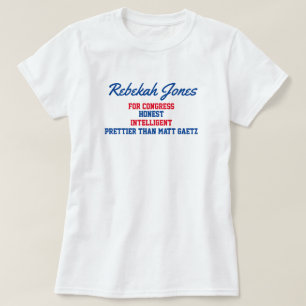 レベッカ・ジョーンズが議会に Tシャツ