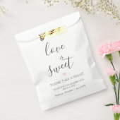 レベッカ・ピンクハート・ラブ結婚は甘いキャンディ フェイバーバッグ (封をした状態)