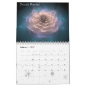 レベッカPoole著フラクタルの芸術 カレンダー (2月 2027)