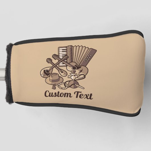 レベティコアイコンズゴルフヘッドカバー ゴルフヘッドカバー (正面)