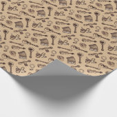 レベティコ柄ラッピング紙 ラッピングペーパー (角)