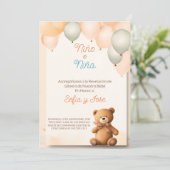 レベラシオン・デ・ゼネロスペインの- Gender Reveal 招待状 (スタンド正面)