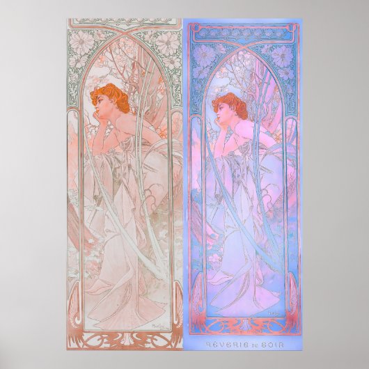 レベリデデュソワール(1899) ポスター (正面)