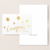 レベルおめでとうカード 箔カード (ディスプレー)