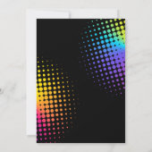 レベルのロック解除されたビデオゲーム誕生日 招待状 (裏面)