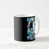 レベルのロック解除された6番目の誕生日6年ボーイガールガミン コーヒーマグカップ (正面右)